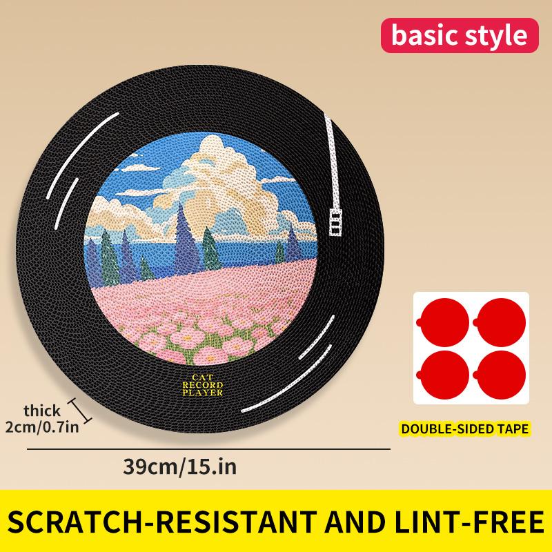 Vinyl Record Scratching Pad