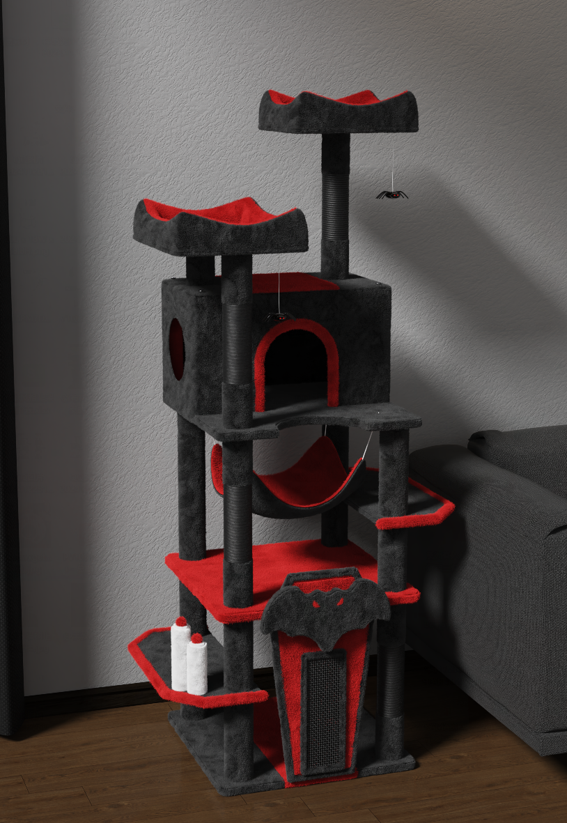 Modern Multi-Level Cat Tree