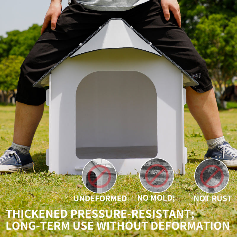 Waterproof outdoor pet house