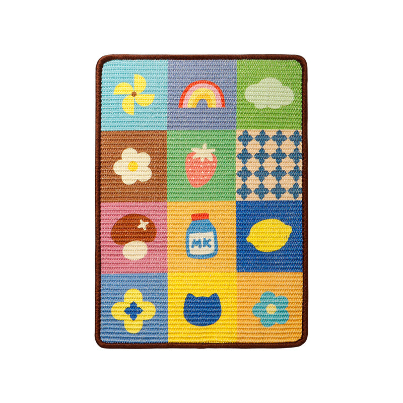 Summer Colorful Cat Scratcher Board