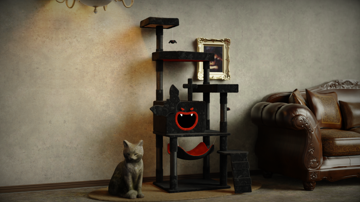 Modern Multi-Level Cat Tree