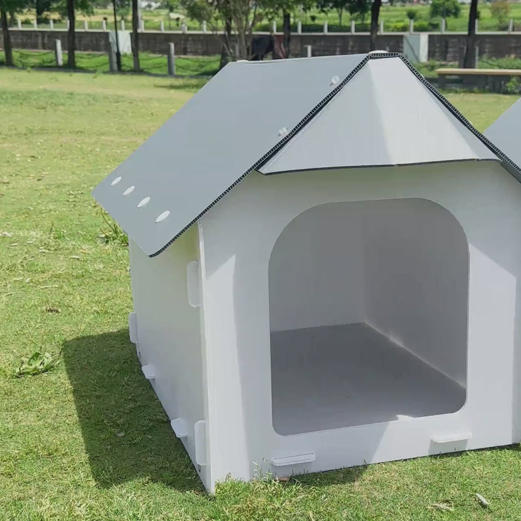 Waterproof outdoor pet house